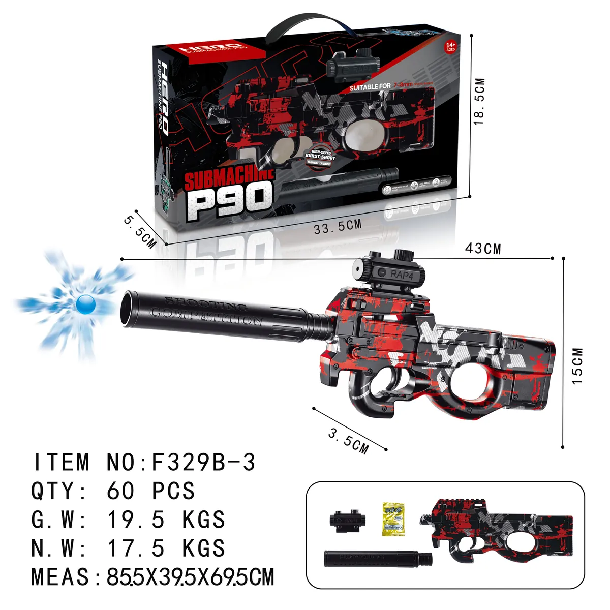 MODEL F329B-3