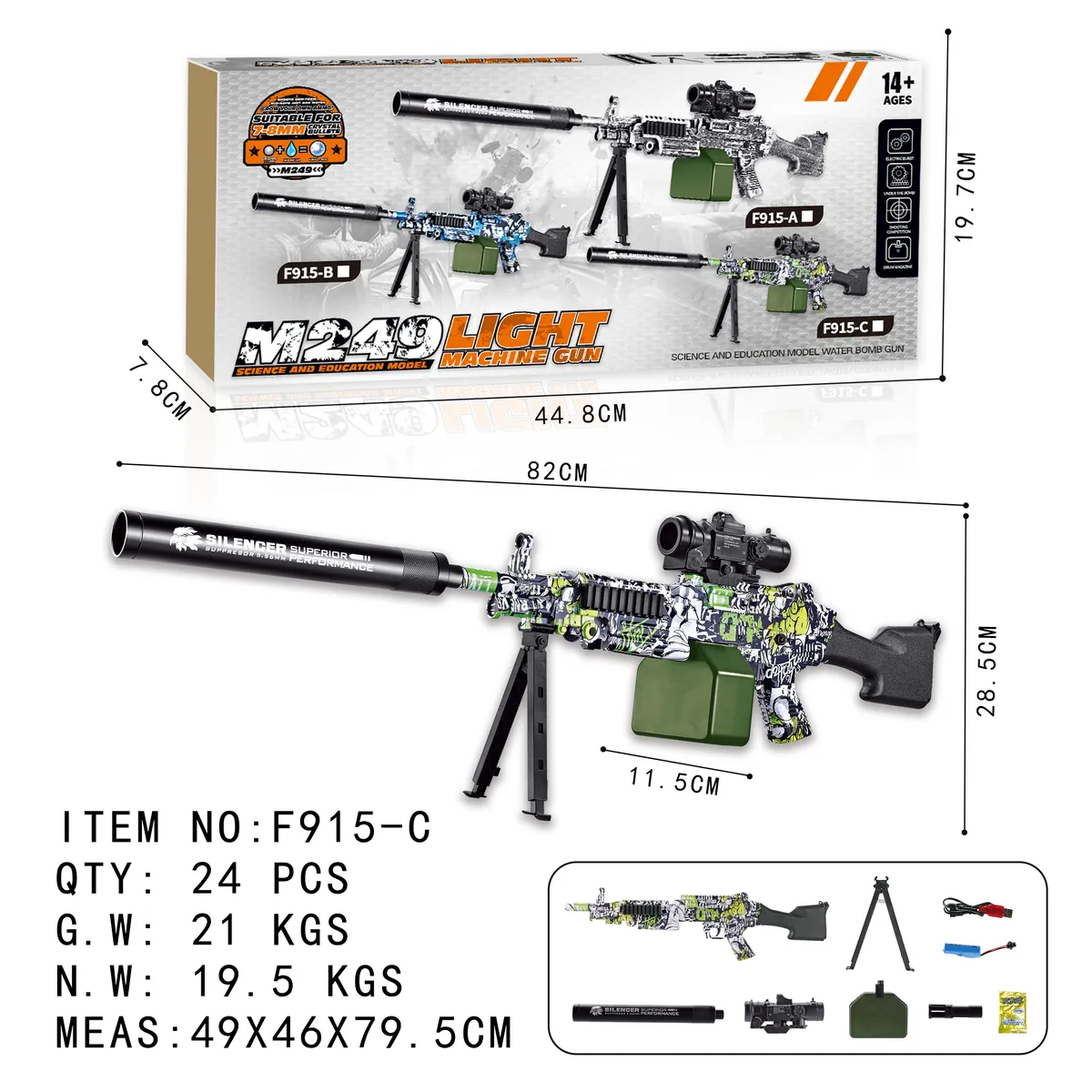 MODEL F915-C